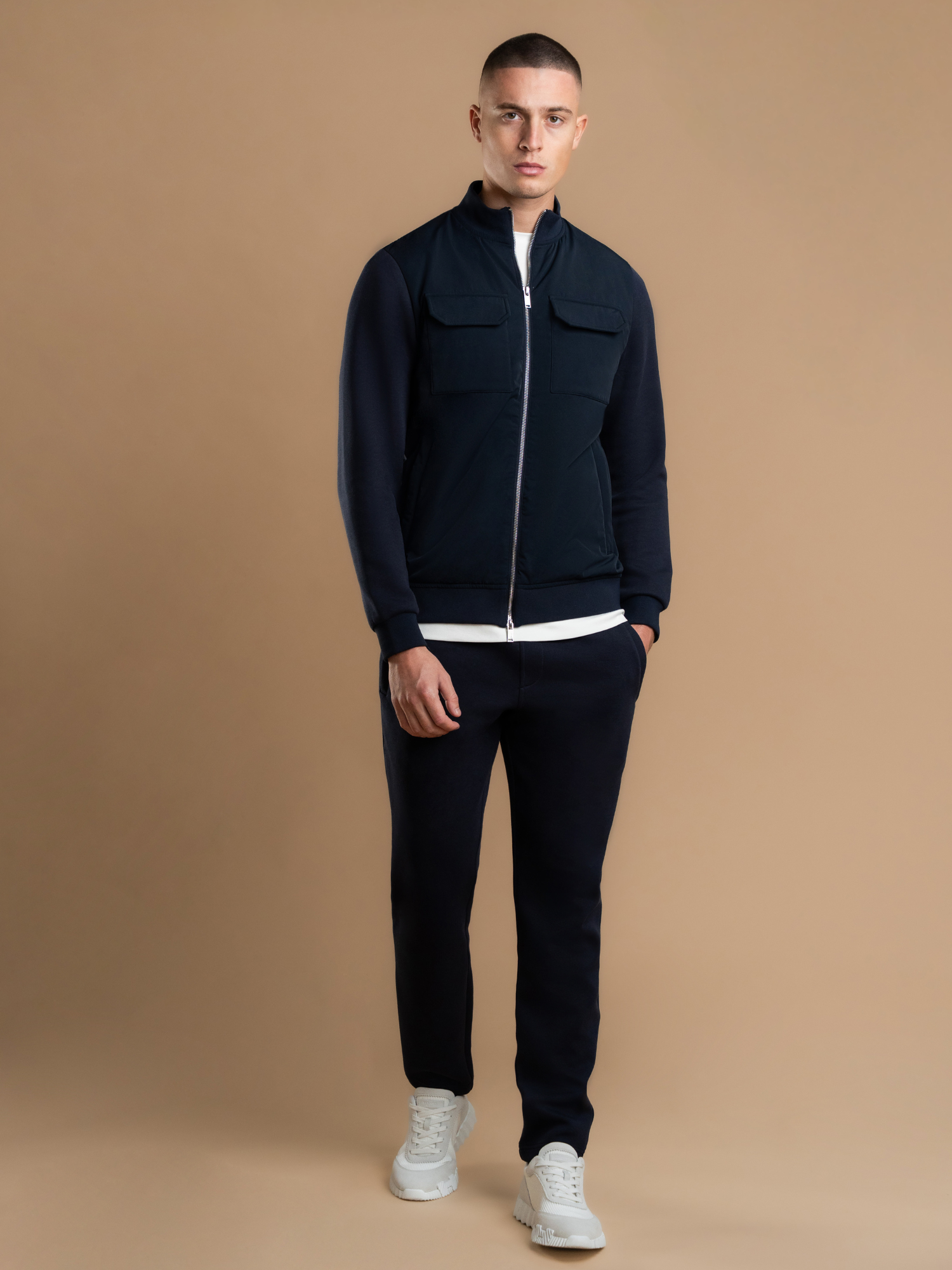 Hybrid Suit - Navy