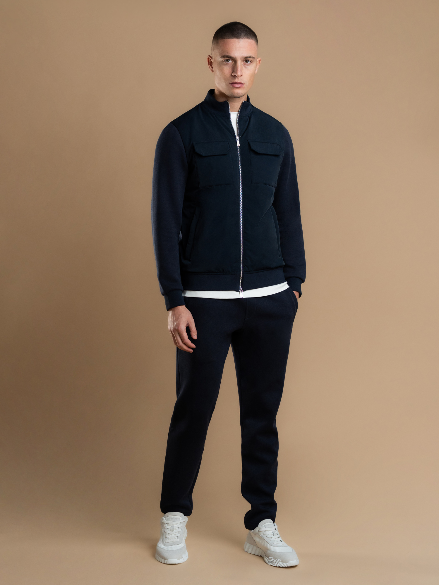 Hybrid Suit - Navy