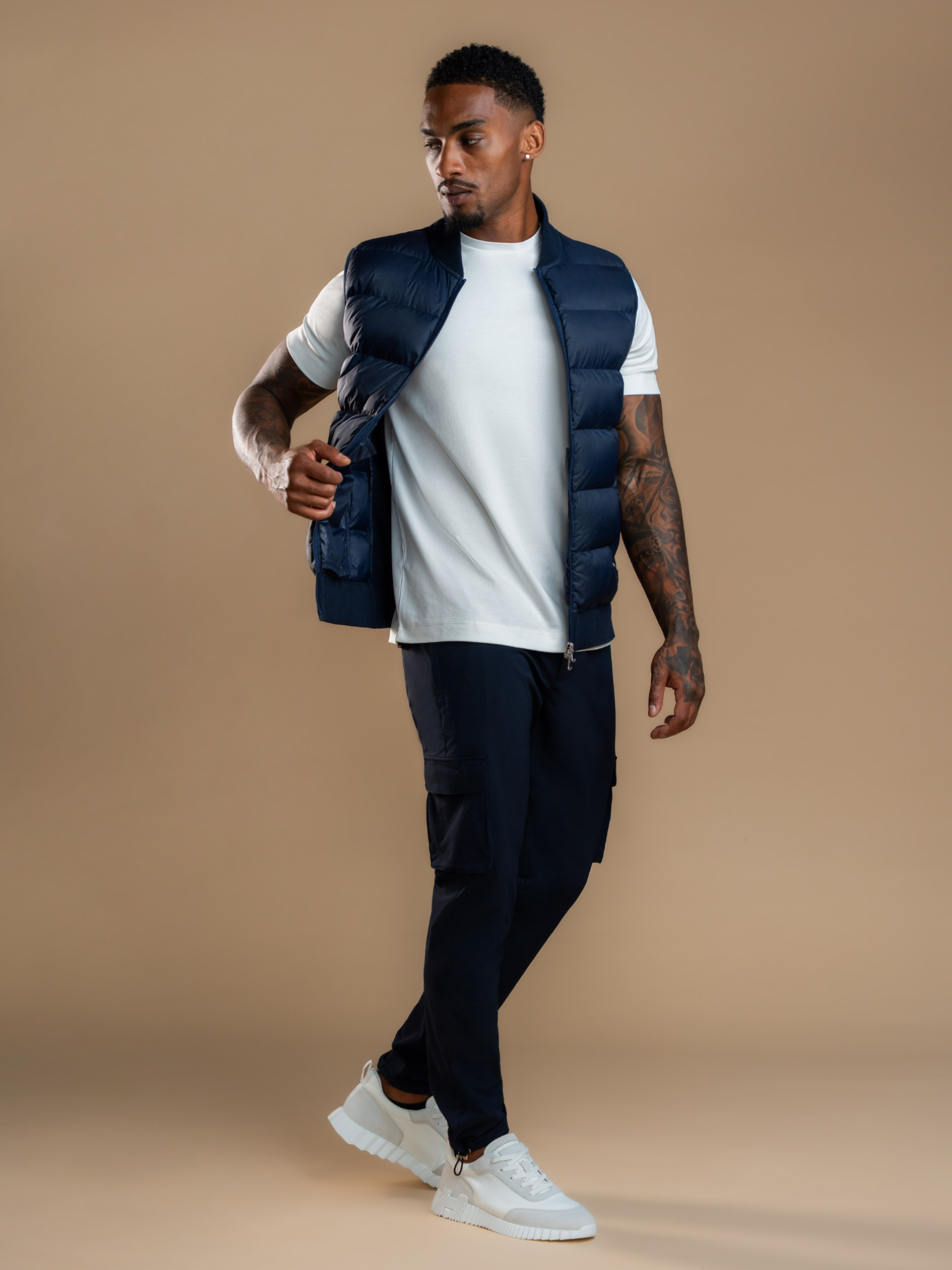 Hybrid Gilet - Navy