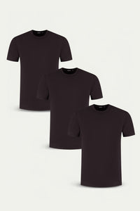 Essential Lux T-Shirt - 3-Pack - Black
