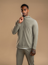 Tech Windbreaker Set - Olive
