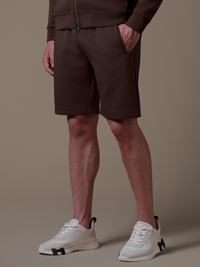 Interlock Flow Short - Brown