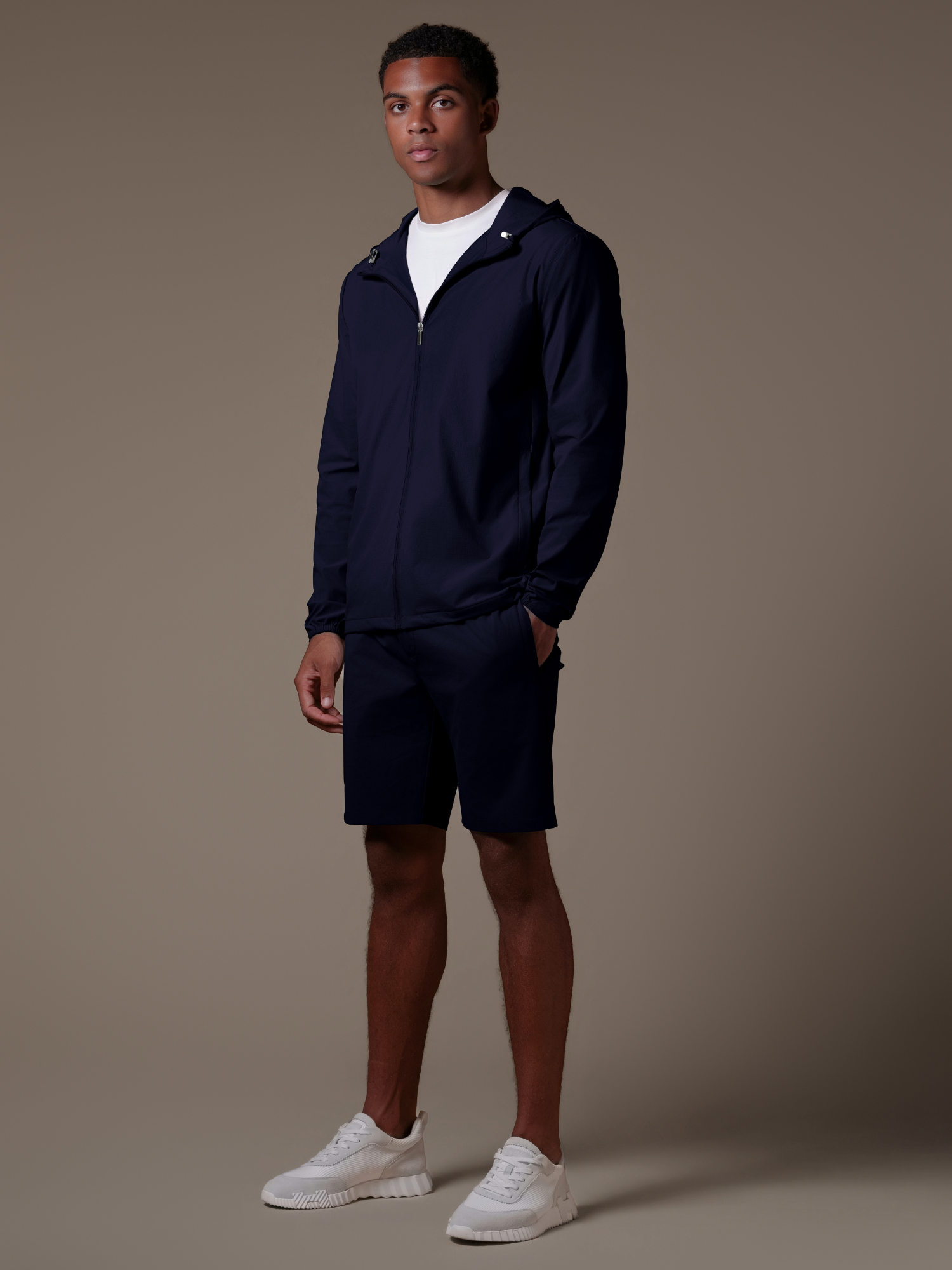 Tech Windbreaker Set - Navy