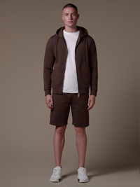 Interlock Flow Short - Brown