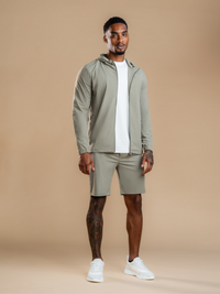 Tech Windbreaker Set - Olive
