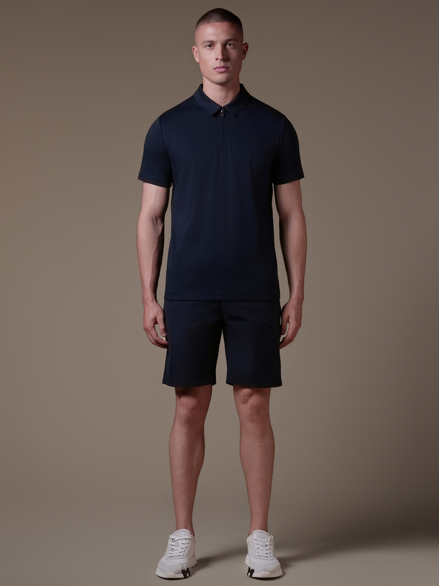 Lux Zipper Set - Navy