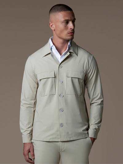 Velo Utility Jacket - Beige