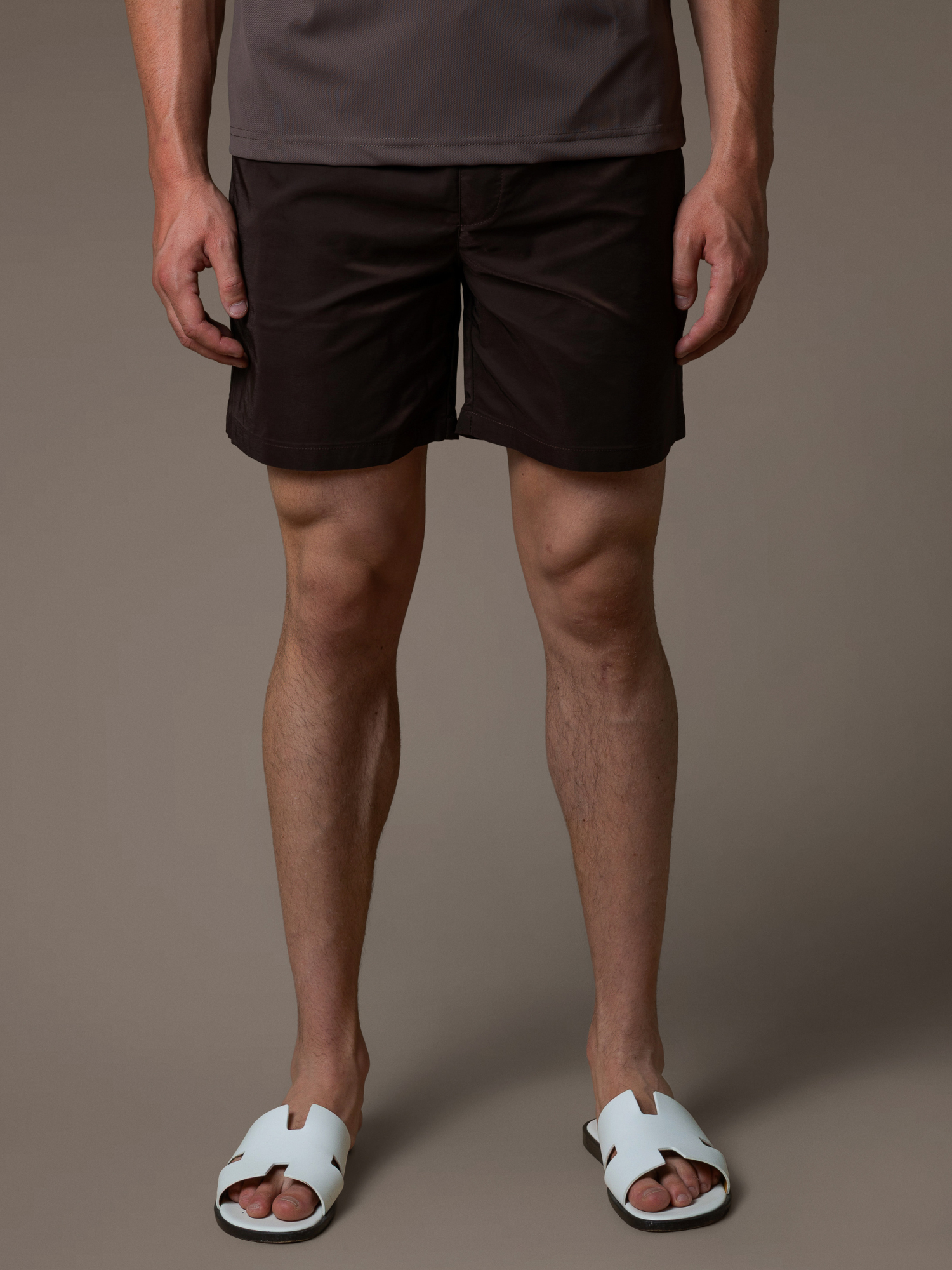 Zip Swim Short - Espresso