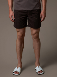 Zip Swim Short - Espresso