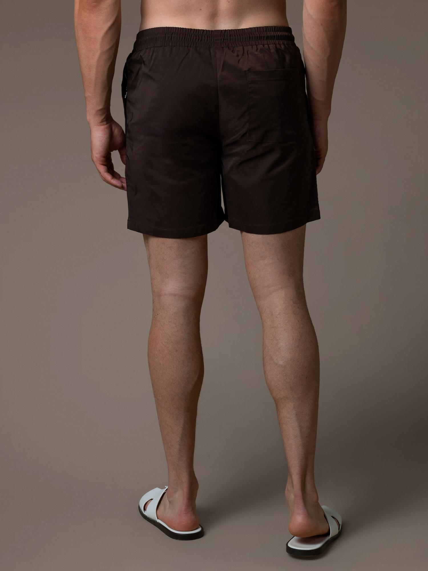 Zip Swim Short - Espresso