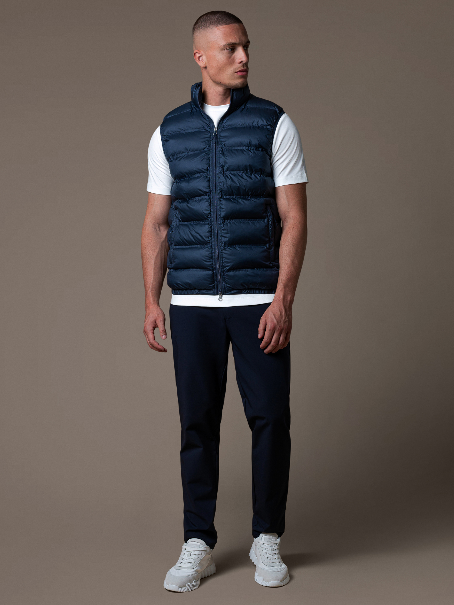 Tech Puffer Gilet - Navy
