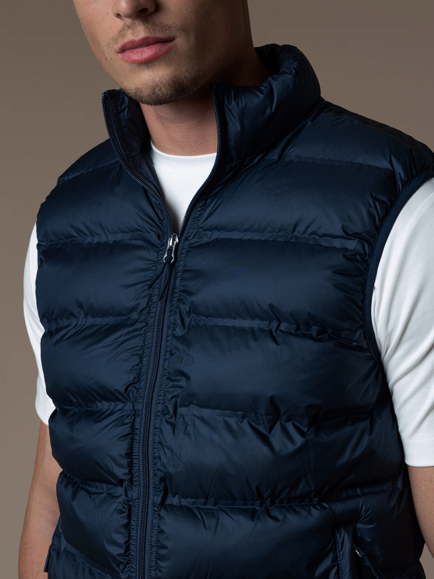 Tech Puffer Gilet - Navy