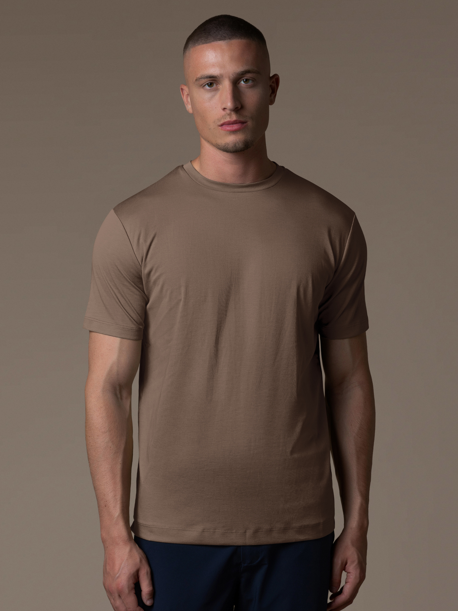 Essential Lux T-Shirt - Mocca
