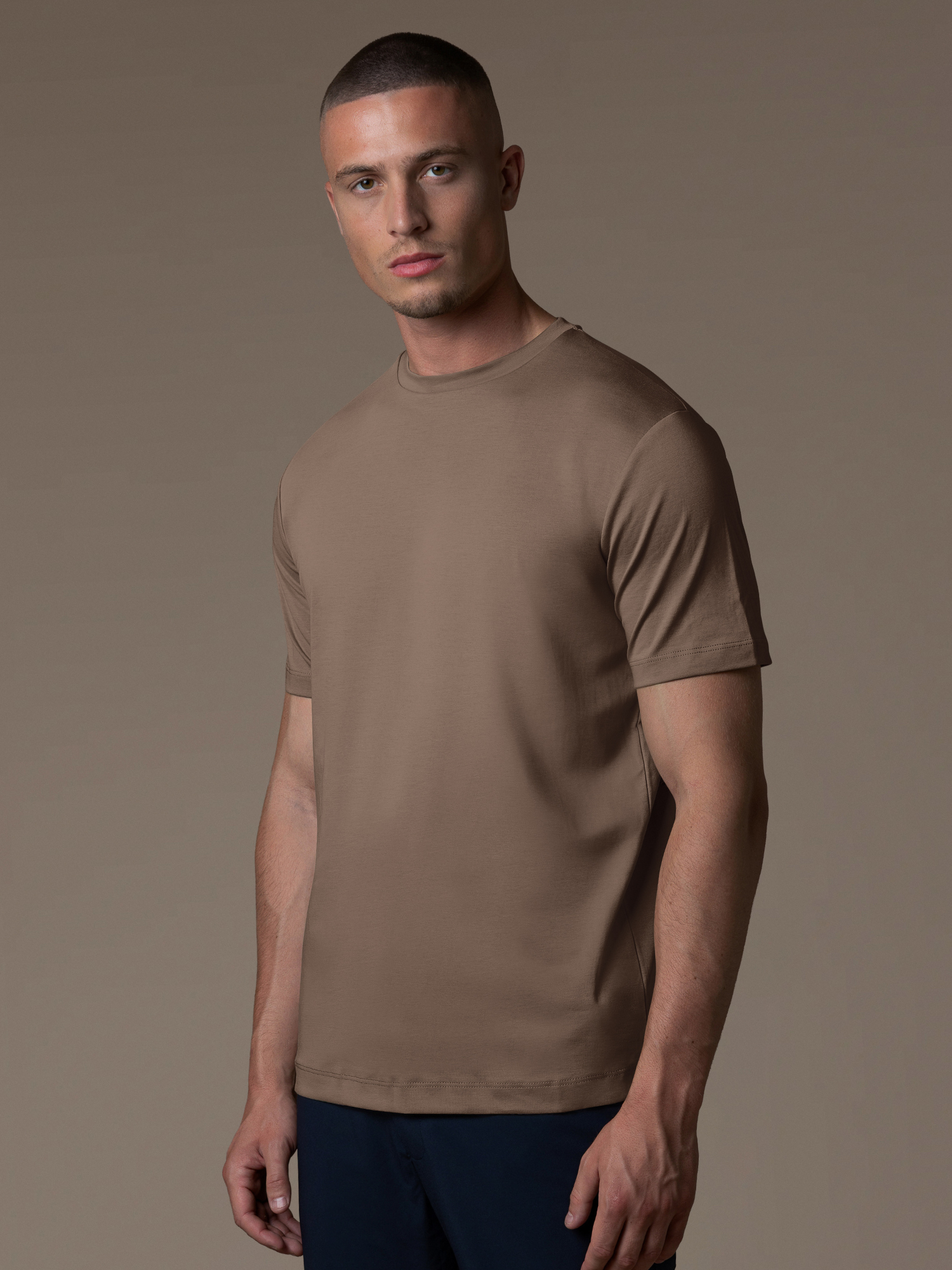 Essential Lux T-Shirt - Mocca