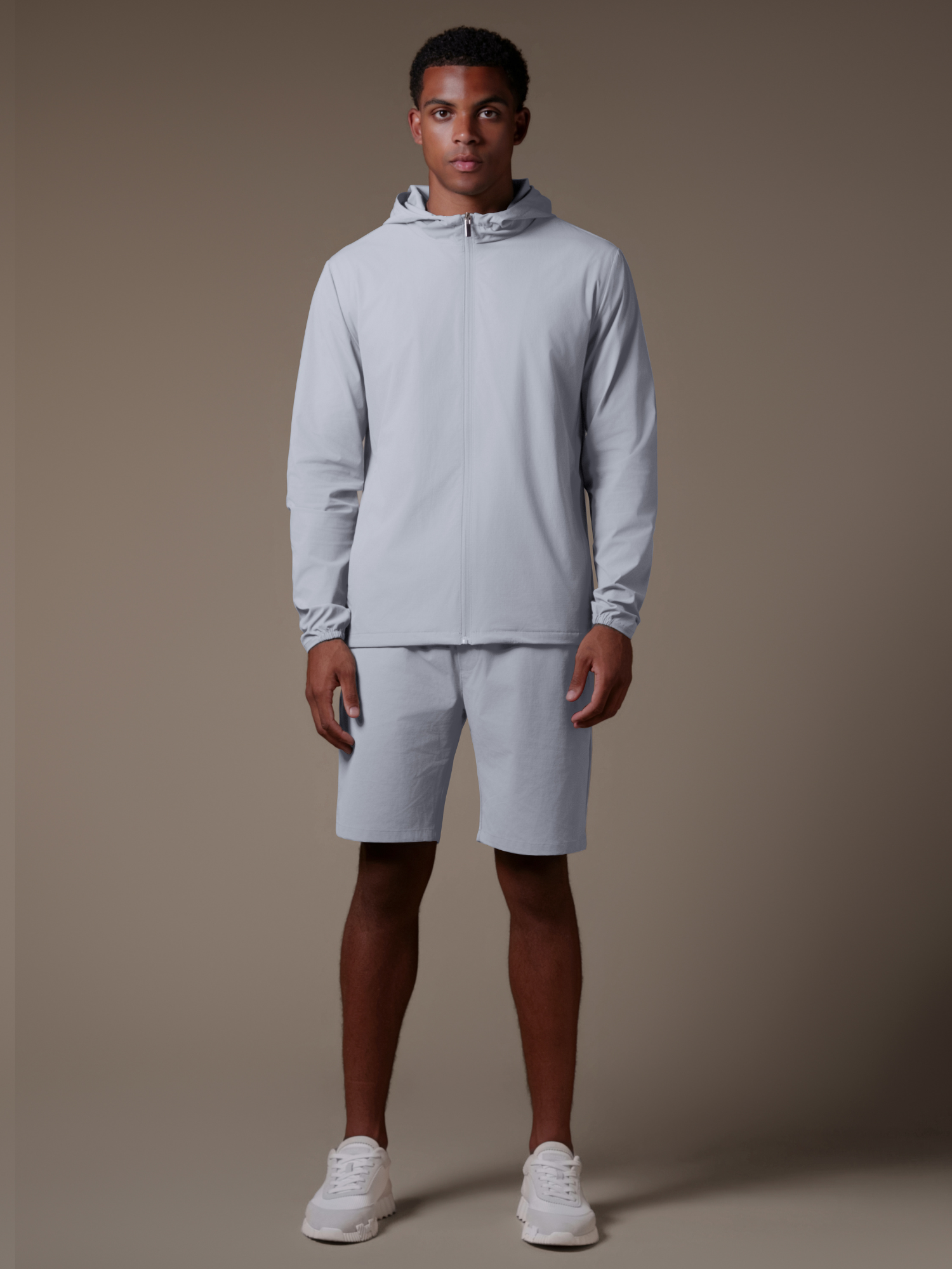 Tech Windbreaker Set - Grey