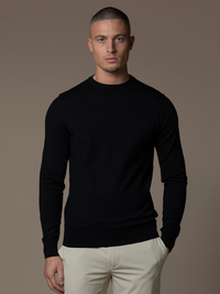Knit Crewneck - Black