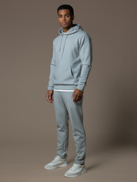 Essential Interlock Flow Set - Cloud Grey