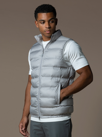 Tech Puffer Gilet - Grey