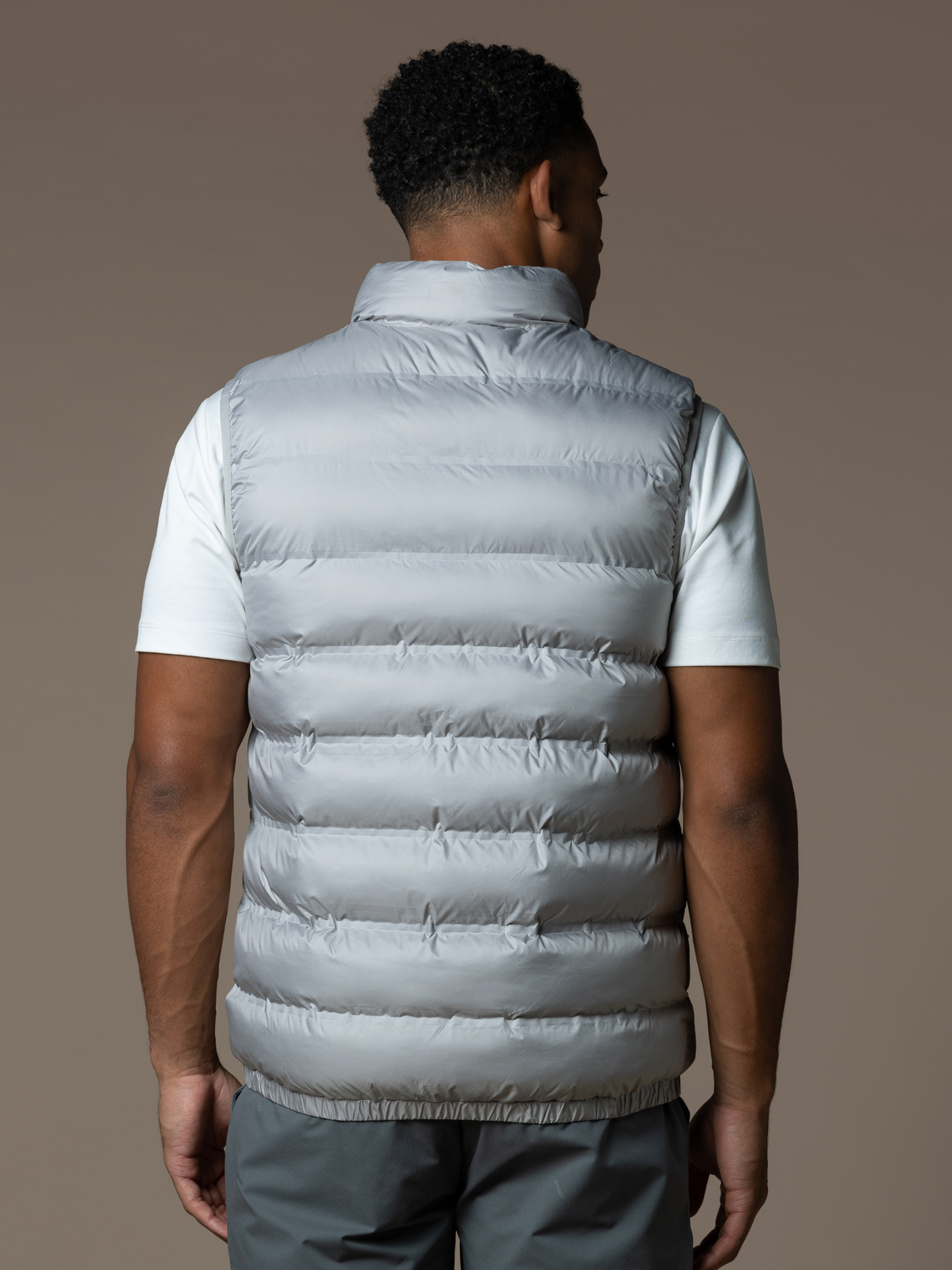 Tech Puffer Gilet - Grey
