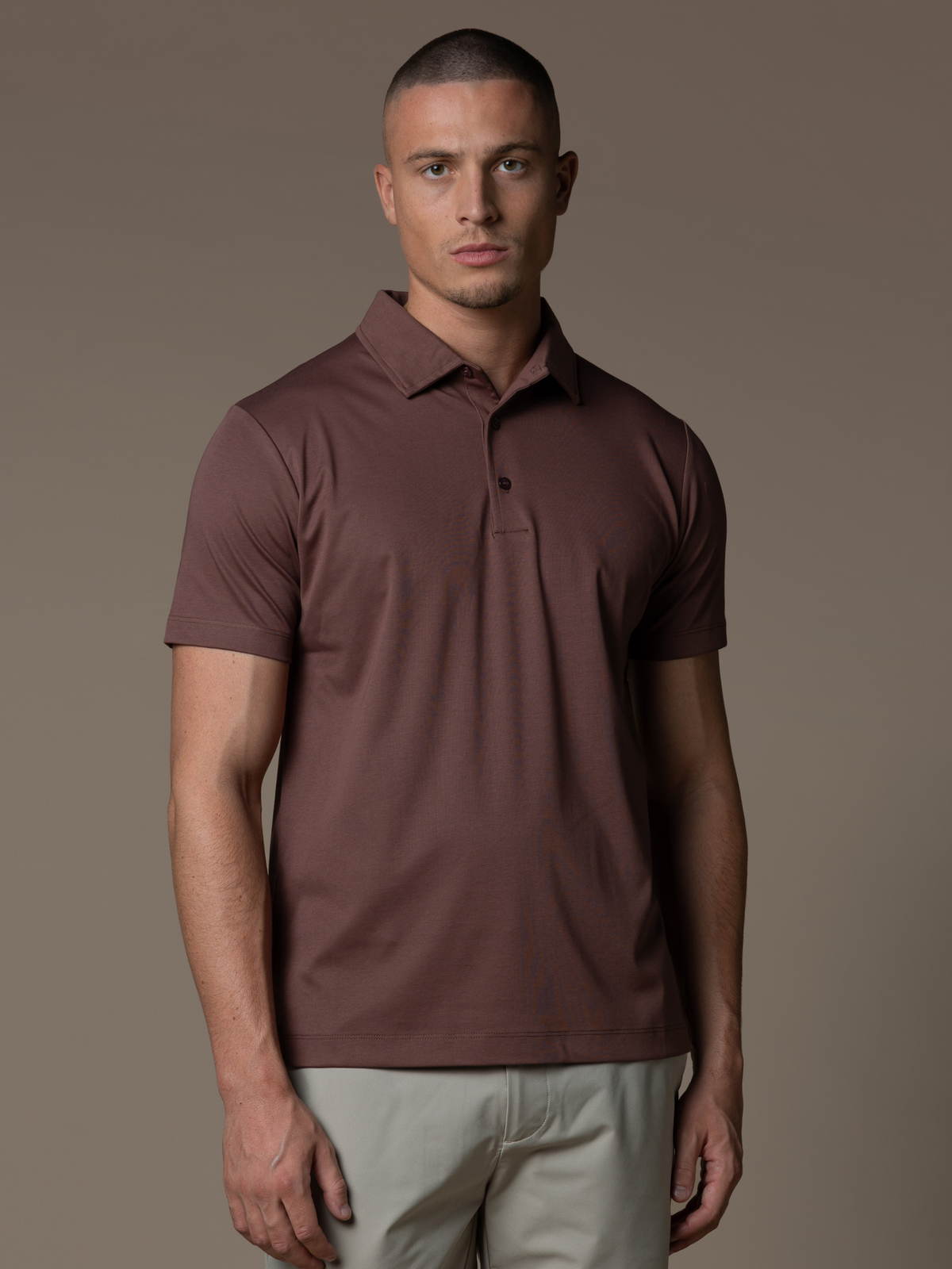 Lux Polo - Maroon