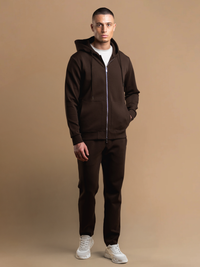 Jogging Interlock Flow - Marron