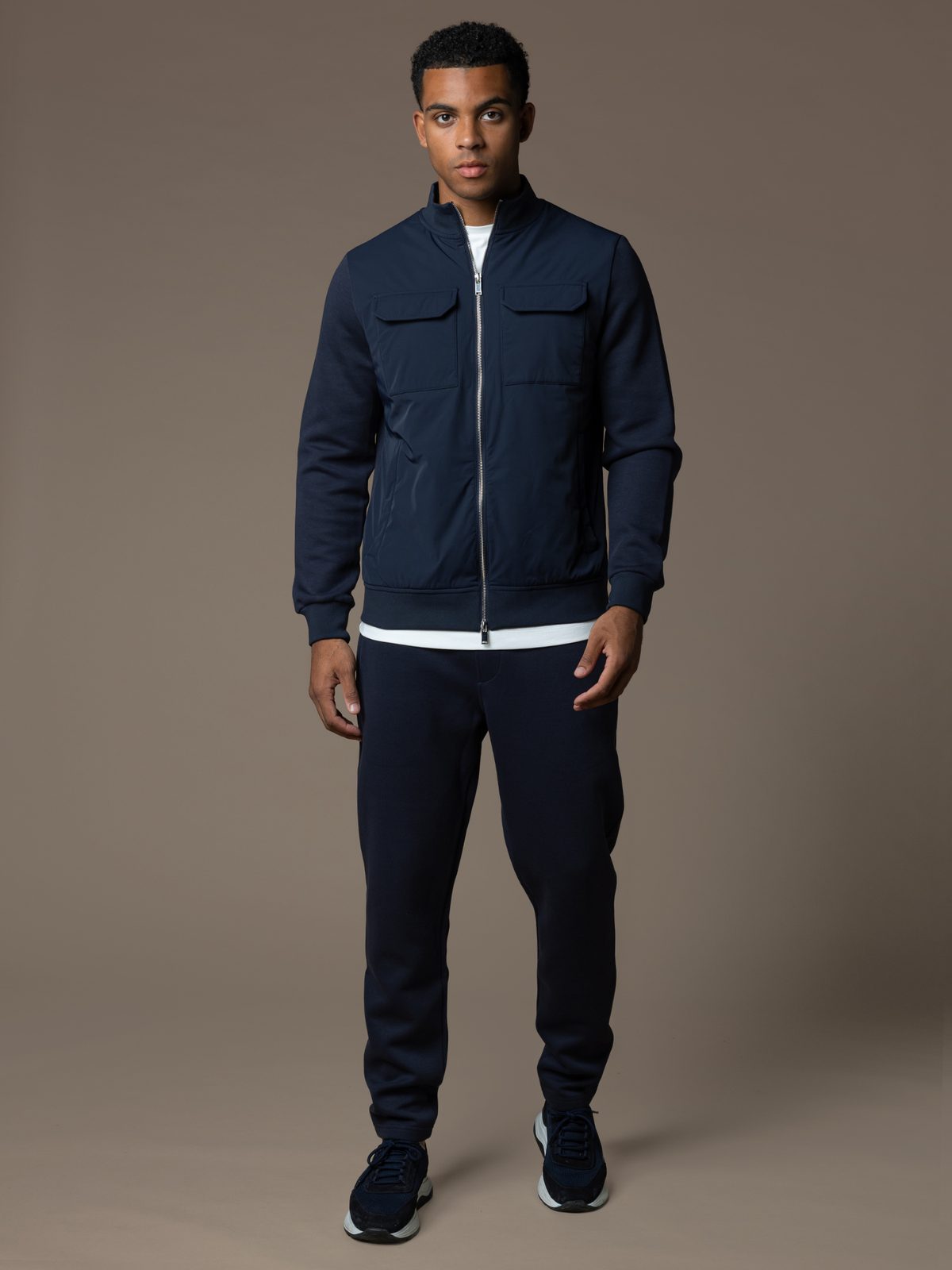 Hybrid Suit - Navy