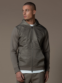 Hybrid Flow Windbreaker - Taupe