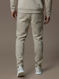 Essential Interlock-joggers - Beige