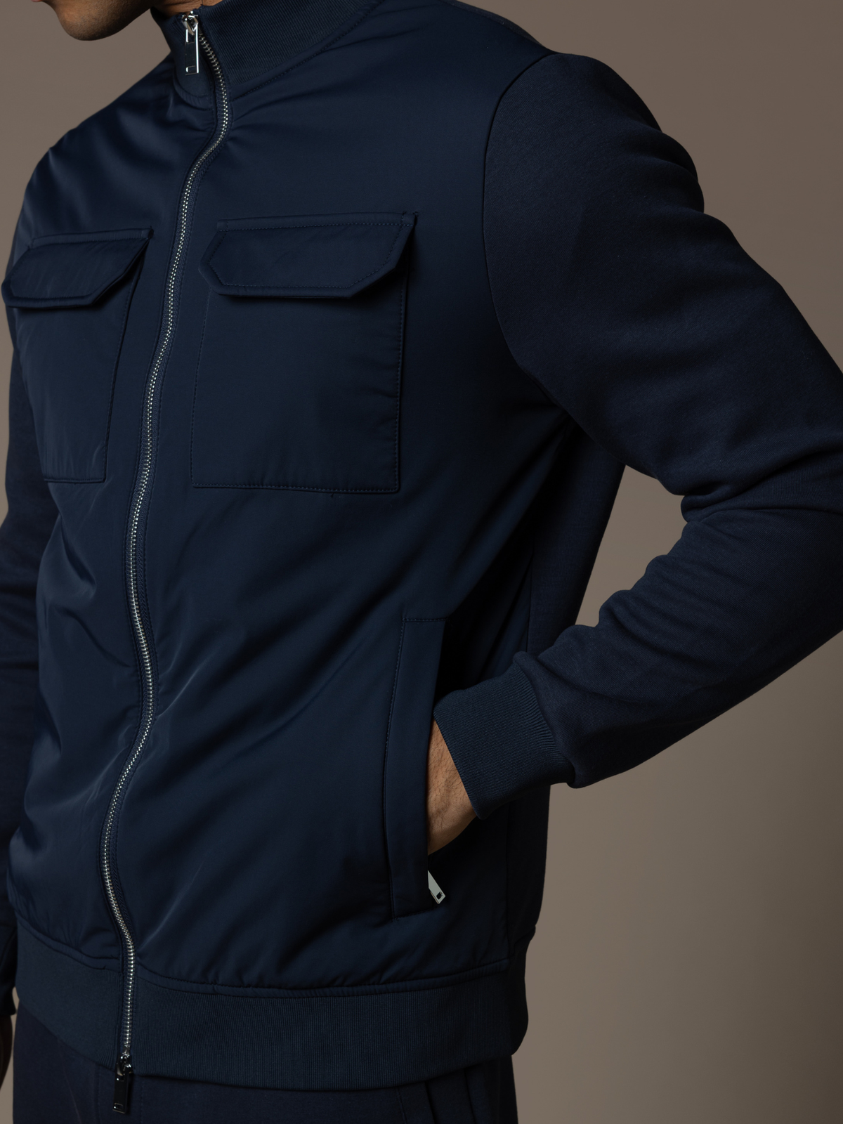 Hybrid Jacket - Navy