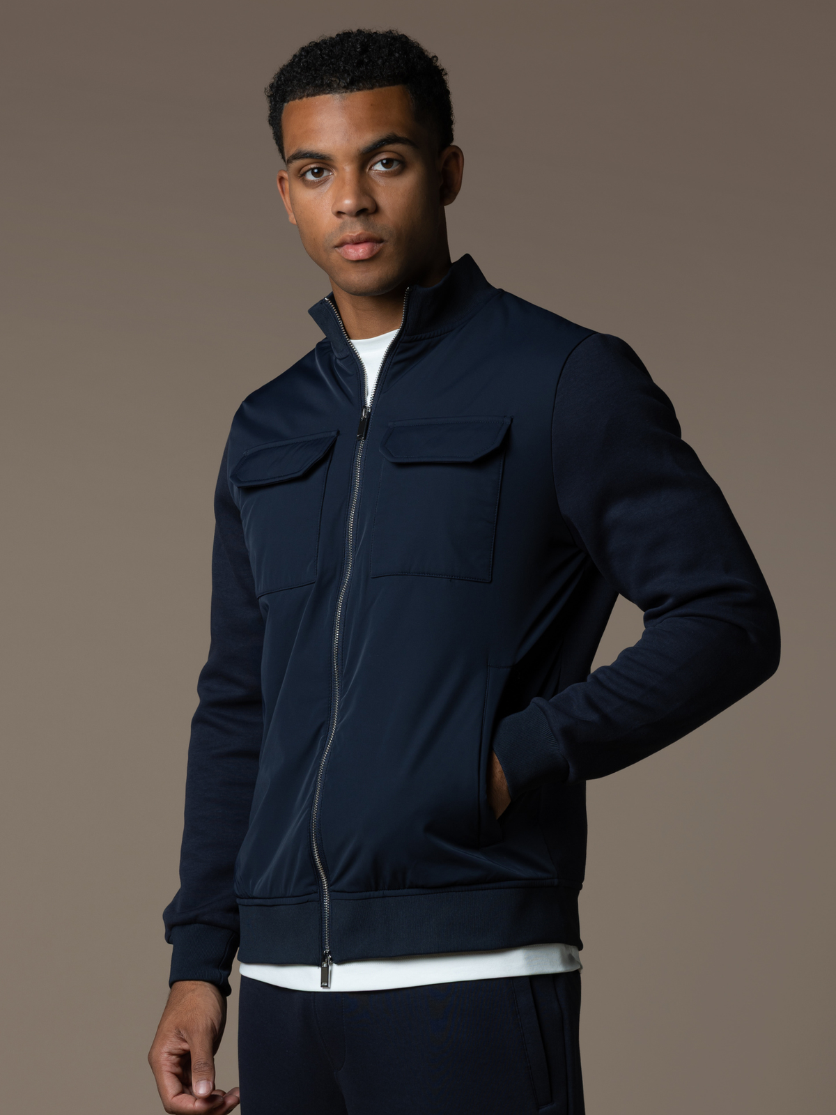 Hybrid Jacket - Navy