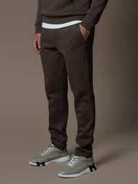 Essential Interlock-joggers - Brun