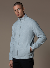 Soft Knit Jacket - Cloud Grey