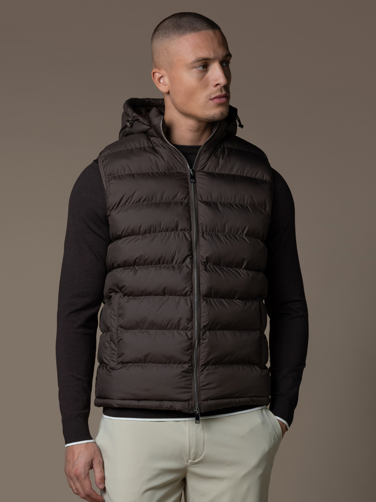 Aero Gilet - Espresso