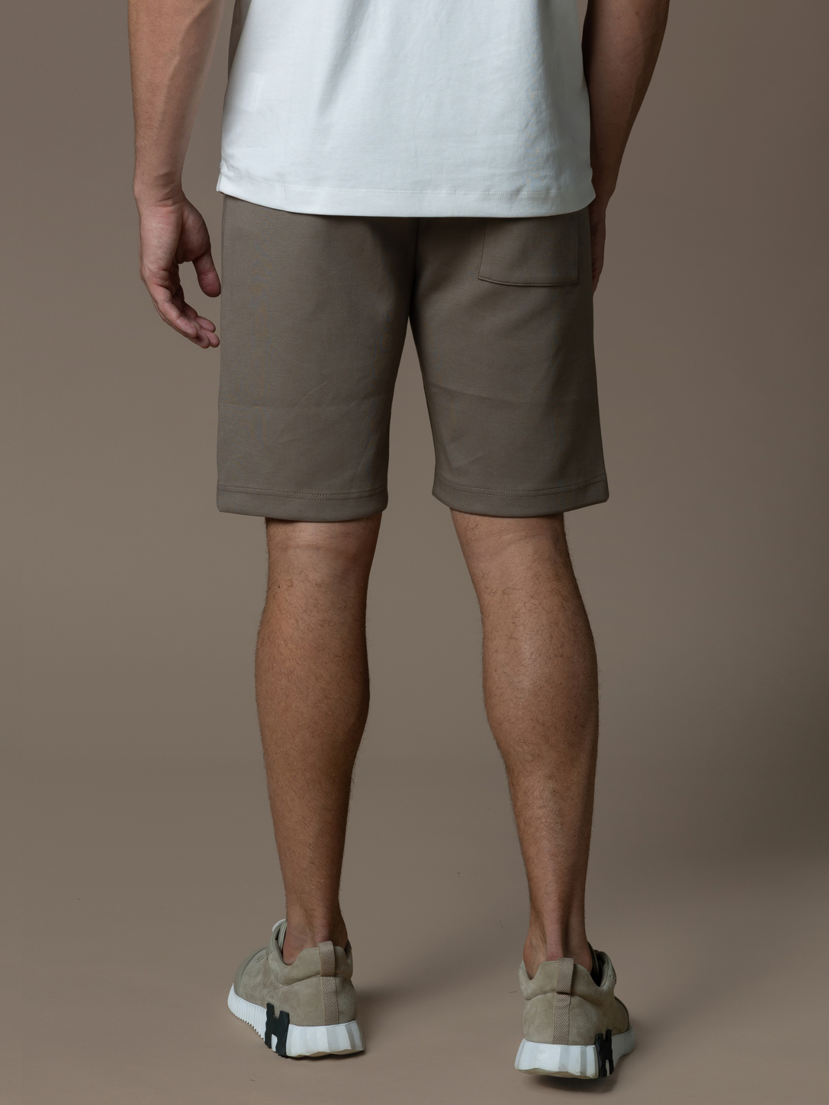 Interlock Flow-shorts - Taupe