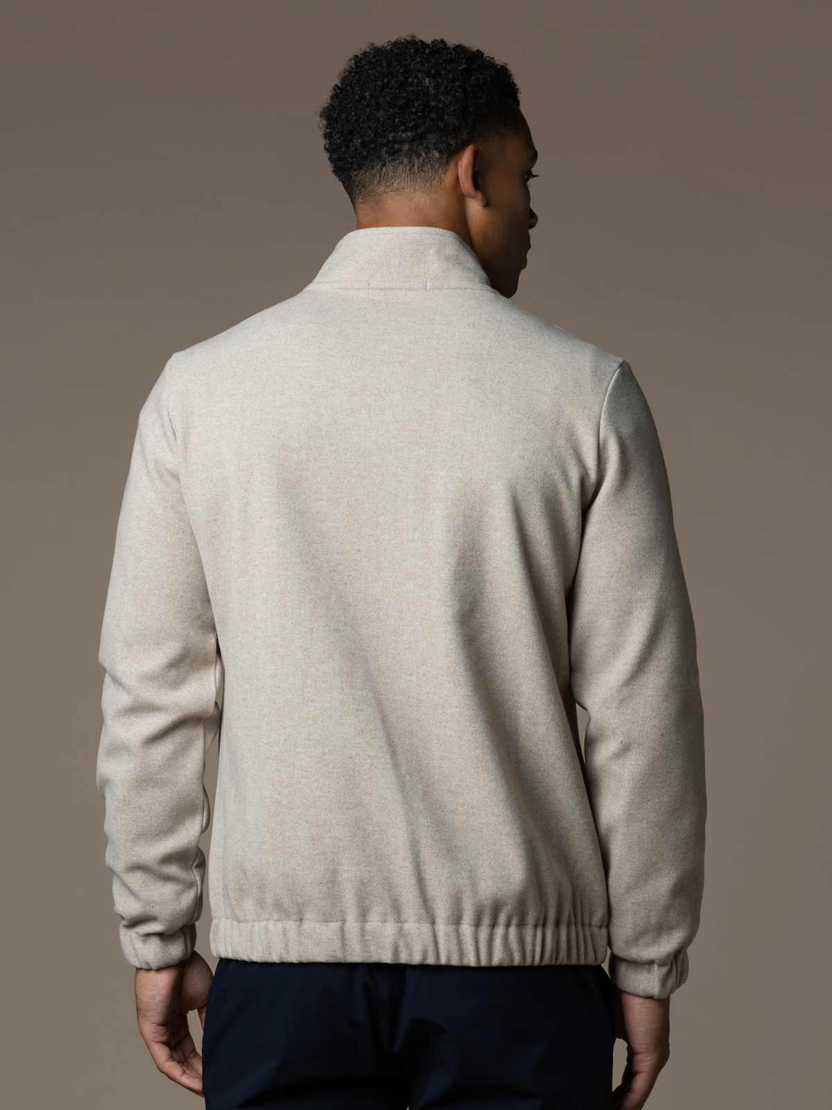 Soft Knit Jacket - Beige