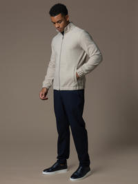Soft Knit Jacket - Beige