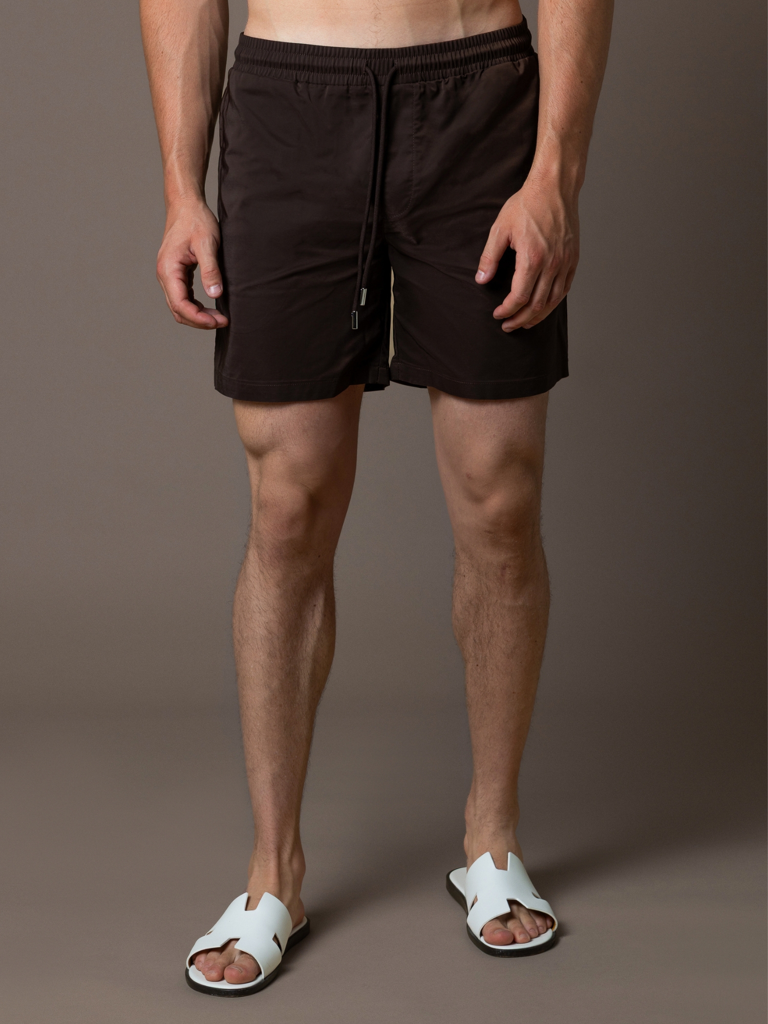 Zip Swim Short - Espresso