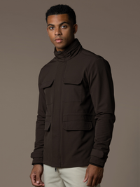Tech Field Jacket - Brown