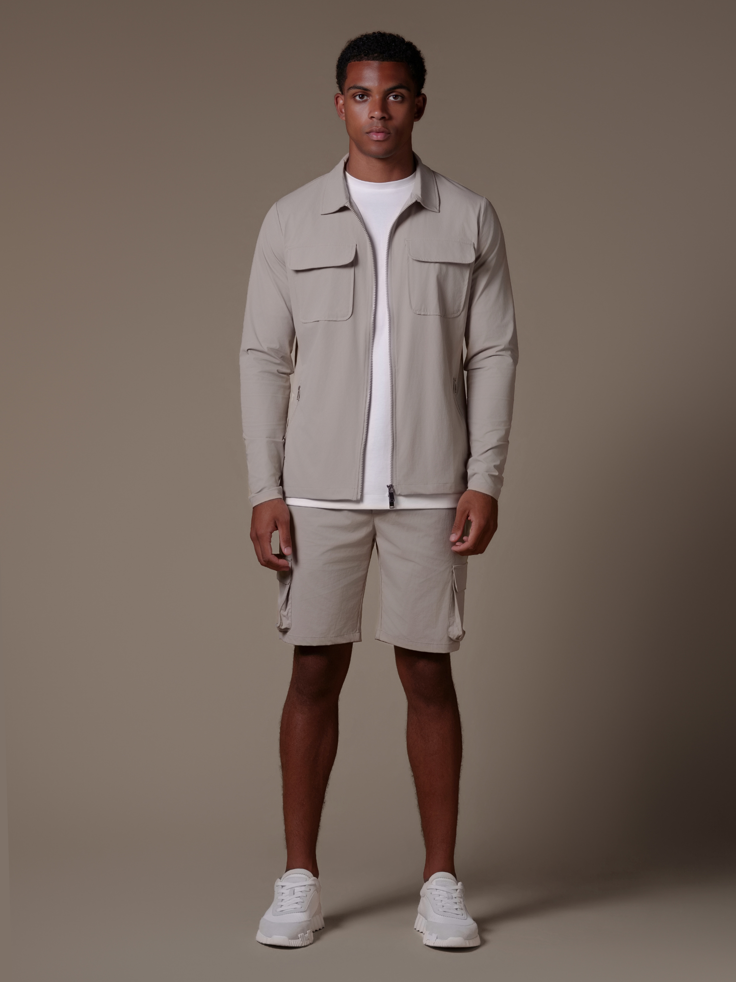 Cargo Tech Set - Beige