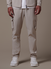 Cargo Tech Suit - Beige