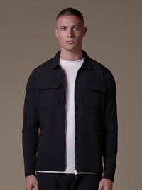 Cargo Tech Jacket - Black