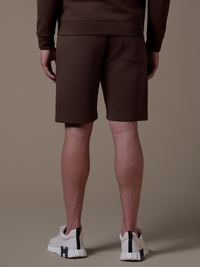 Interlock Flow Short Set - Brown