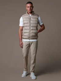 Tech Puffer Gilet - Beige
