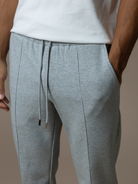 Essential Interlock Flow Jogger - Cloud Grey