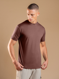 Essential Lux T-Shirt - Maroon