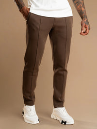 Essential Interlock Jogger - Brown