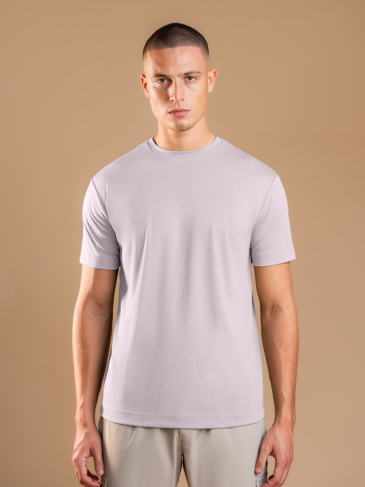 Essential Lux T-Shirt - Ash Rose