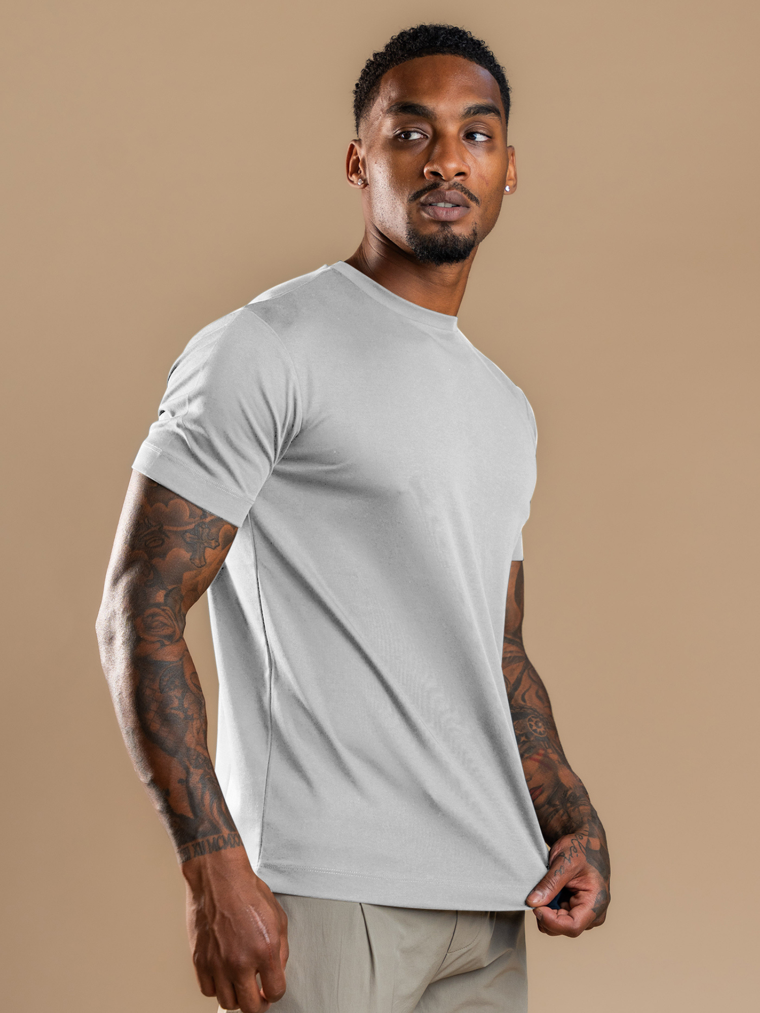 Essential Lux T-Shirt - Grey