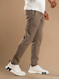 Essential Interlock Jogger - Taupe