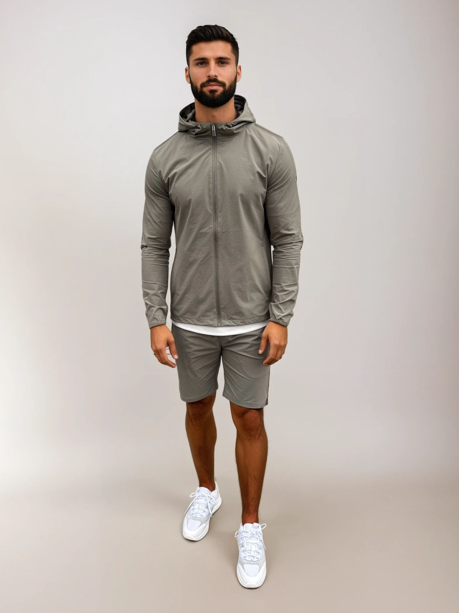 Tech Windbreaker Set - Olive